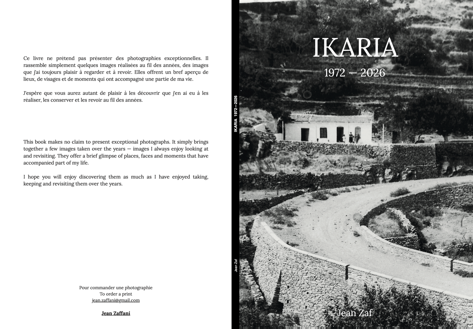 Ikaria 1972-2026 — Le livre