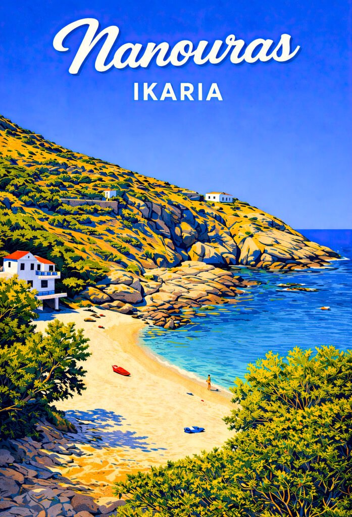 Cartes Postales – Ikaria jgp carte nanouras plage 01.jpg
