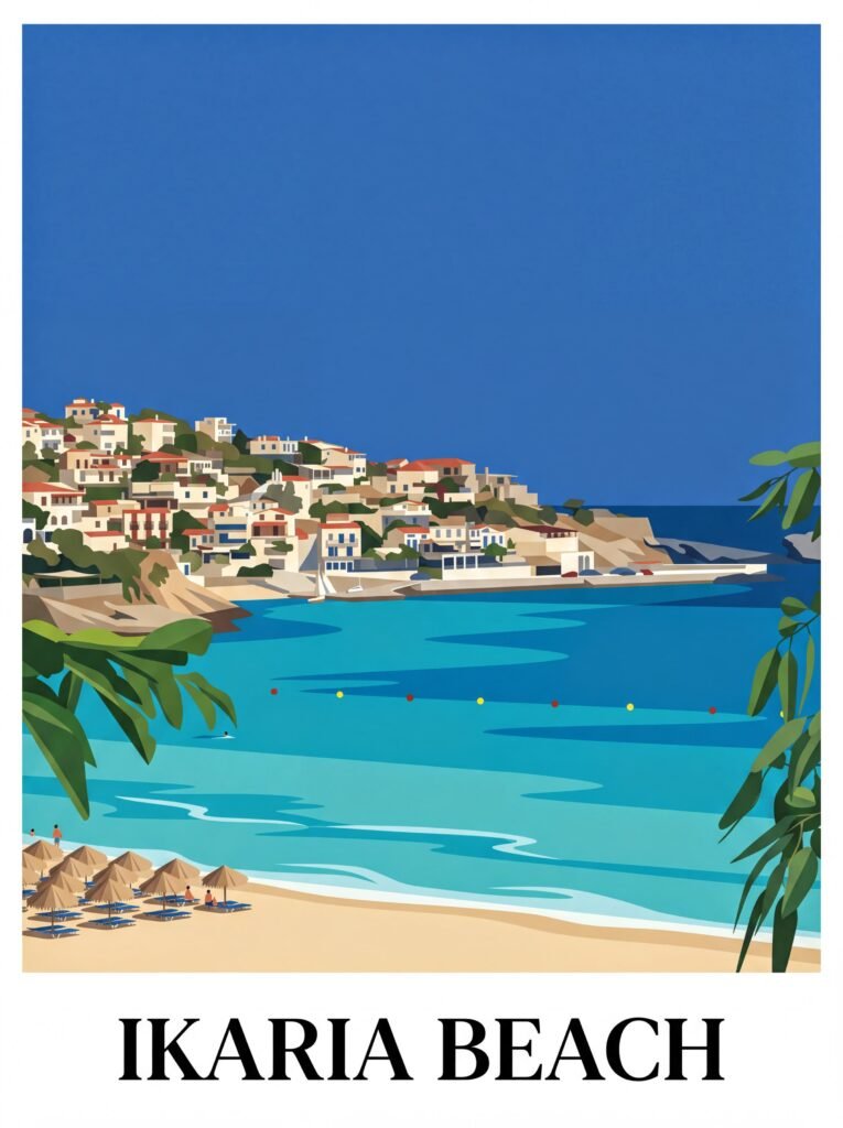 jgp poster ikaria plage 01.jpg