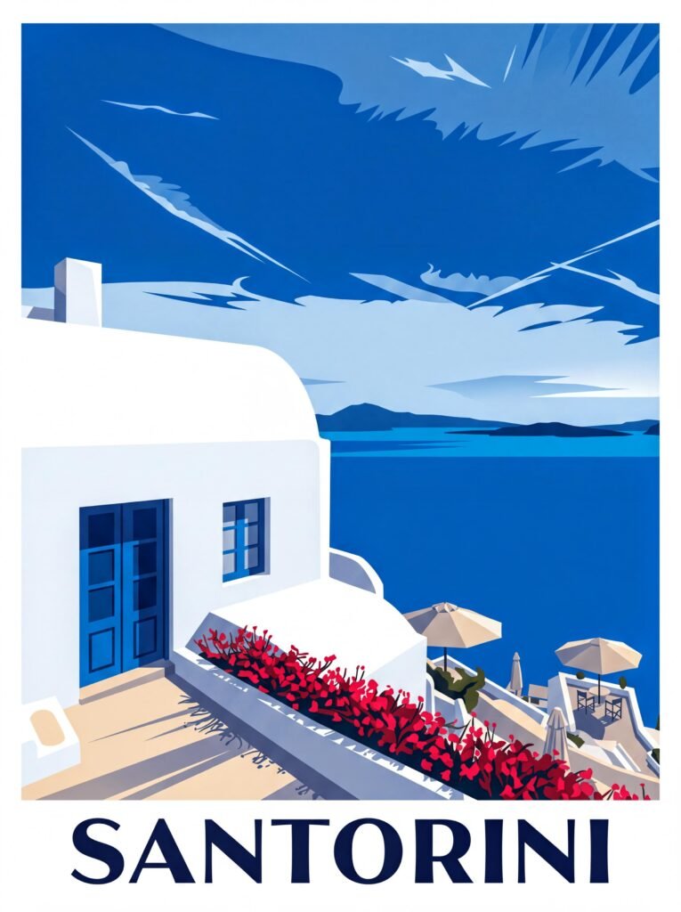 jgp poster santorini village 01.jpg